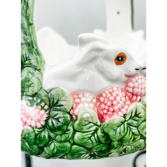 Brinn’s of‎ Pittsburgh Ceramic Easter Basket - Picture 3 of 5